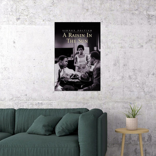 Raisin In The Sun Movie Drama Family Poster Wall Art Print Home Wall Decor - xonomax