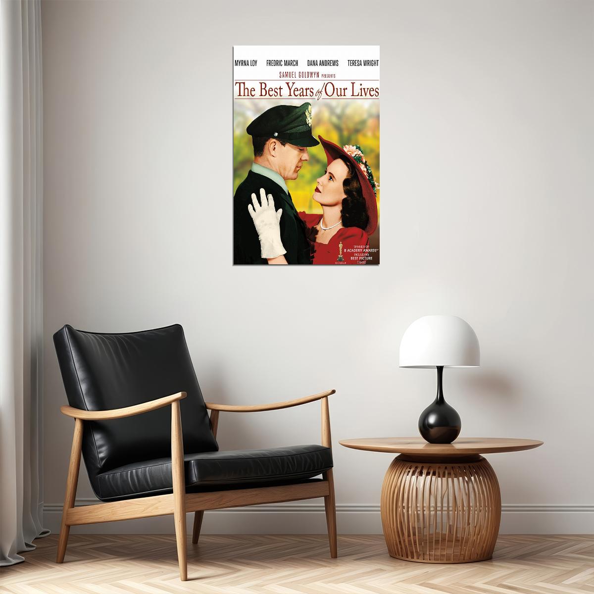 The Best Years Of Our Lives Movie Drama Romance War Poster Wall Art Print Home Wall Decor - xonomax