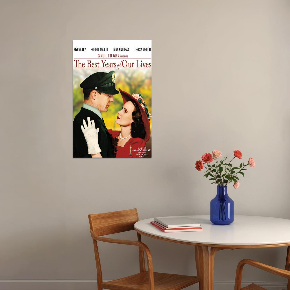 The Best Years Of Our Lives Movie Drama Romance War Poster Wall Art Print Home Wall Decor - xonomax
