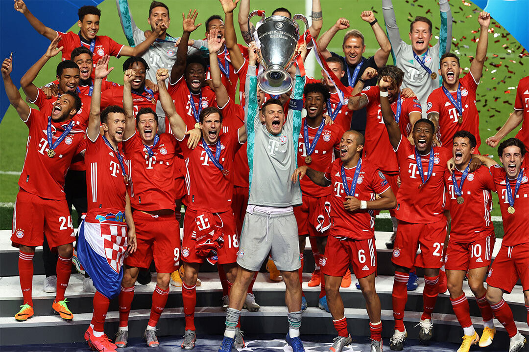 2019-20 Champions League Winners Bayern Munih Poster Wall Art Print Home Wall Decor - xonomax