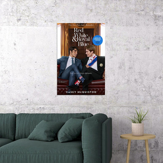 Red White And Royal Blue Movie Comedy Romantic Poster Wall Art Print Home Wall Decor - xonomax