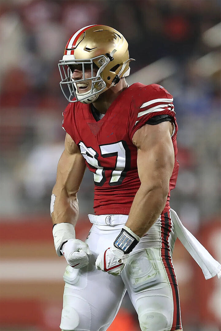 Nick Bosa San Francisco 49ers American Football Player Poster Wall Art Print Home Wall Decor - xonomax