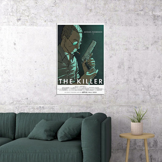 The Killer 2023 Movie Action Adventure Crime Poster Wall Art Print Home Wall Decor - xonomax