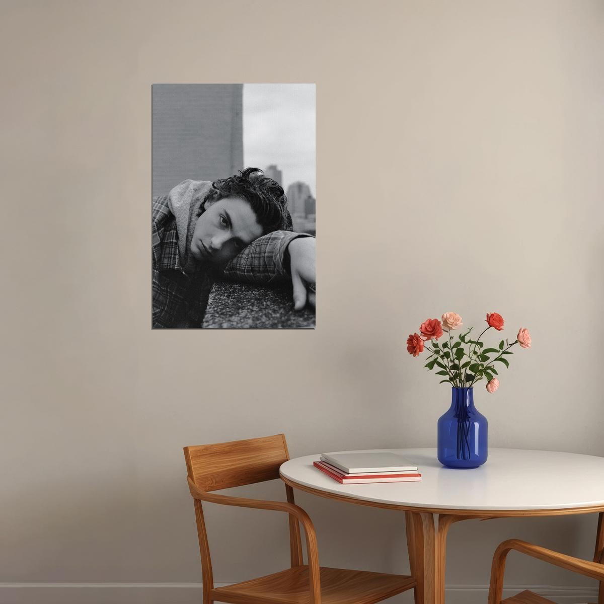 Timothee Chalamet American French Actor Poster Wall Art Print Home Wall Decor - xonomax