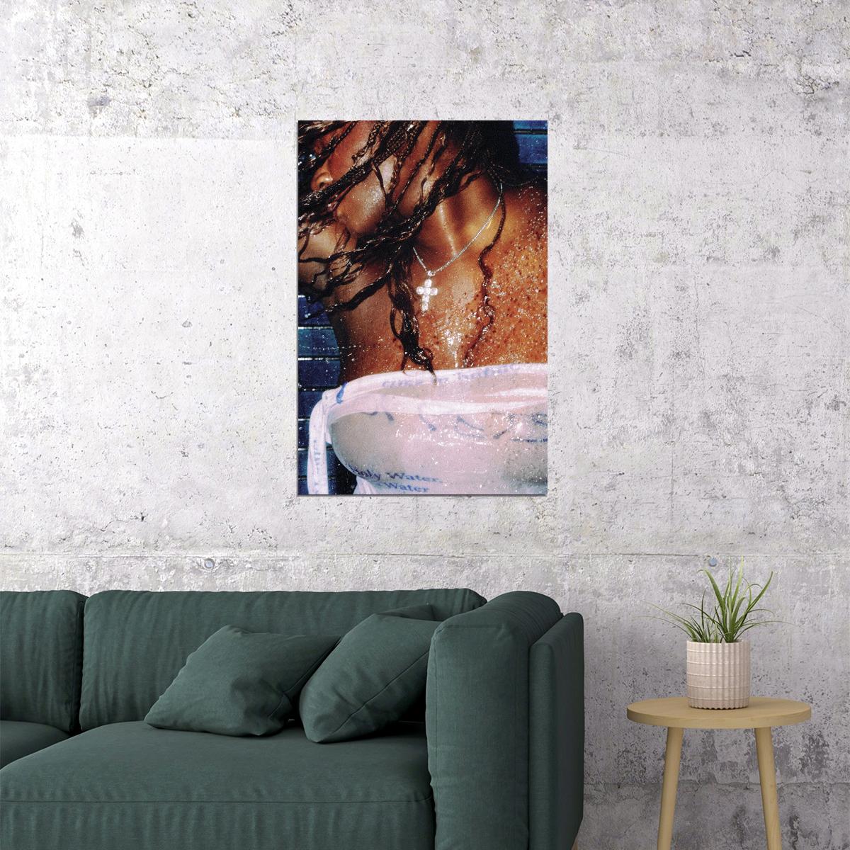 Amaarae Fountain Baby Music Artist Singer Poster Wall Art Print Home Wall Decor - xonomax