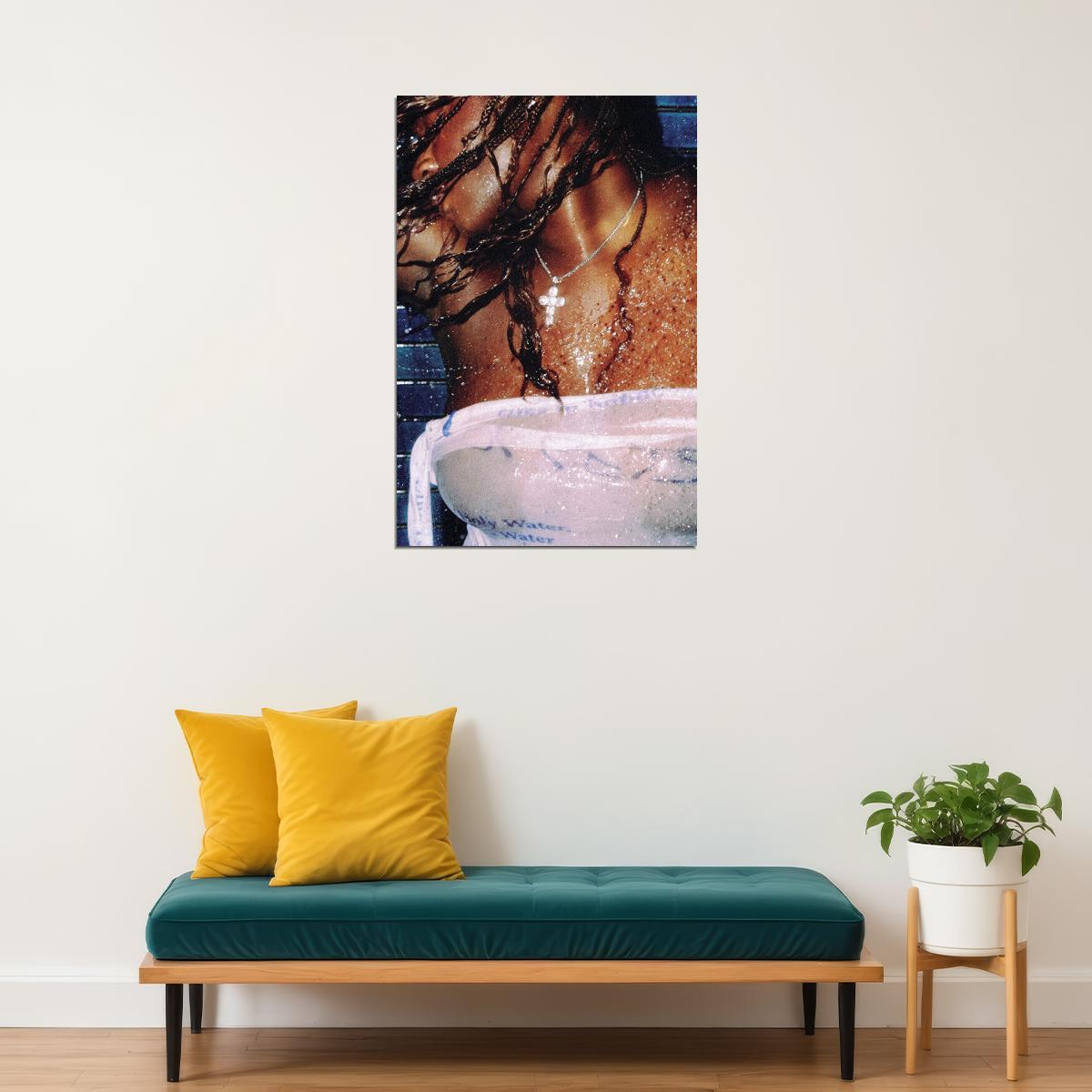 Amaarae Fountain Baby Music Artist Singer Poster Wall Art Print Home Wall Decor - xonomax