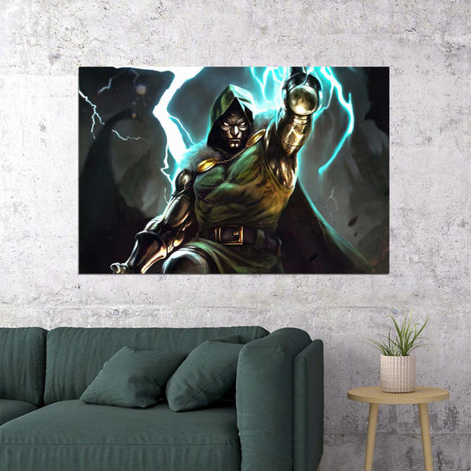 Doctor Doom Movie Action Fantastic Adventure Poster Wall Art Print Home Wall Decor - xonomax