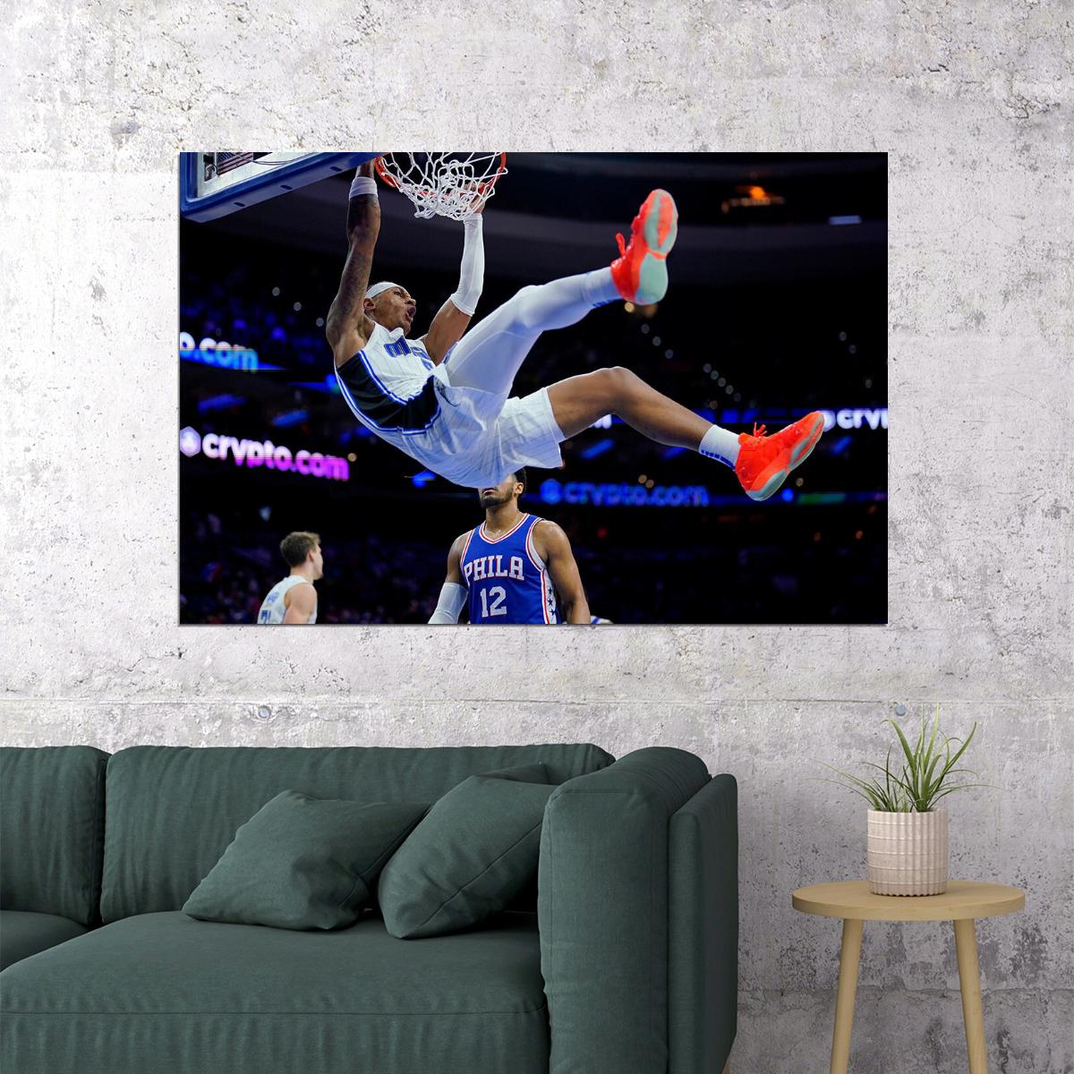 Paolo Banchero Italian Basketballer Orlando Magic Poster Wall Art Print Home Wall Decor - xonomax