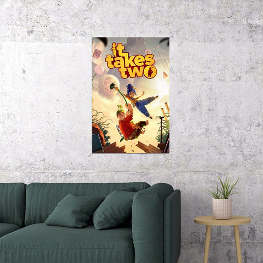 It Takes Two Video Games Action Platform Poster Wall Art Print Home Wall Decor - xonomax