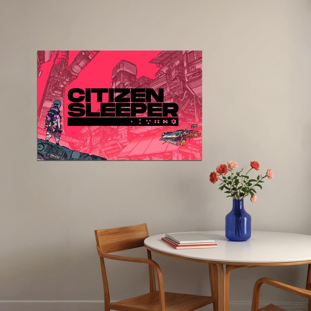 Citizen Sleeper Video Games Role Playing Poster Wall Art Print Home Wall Decor - xonomax