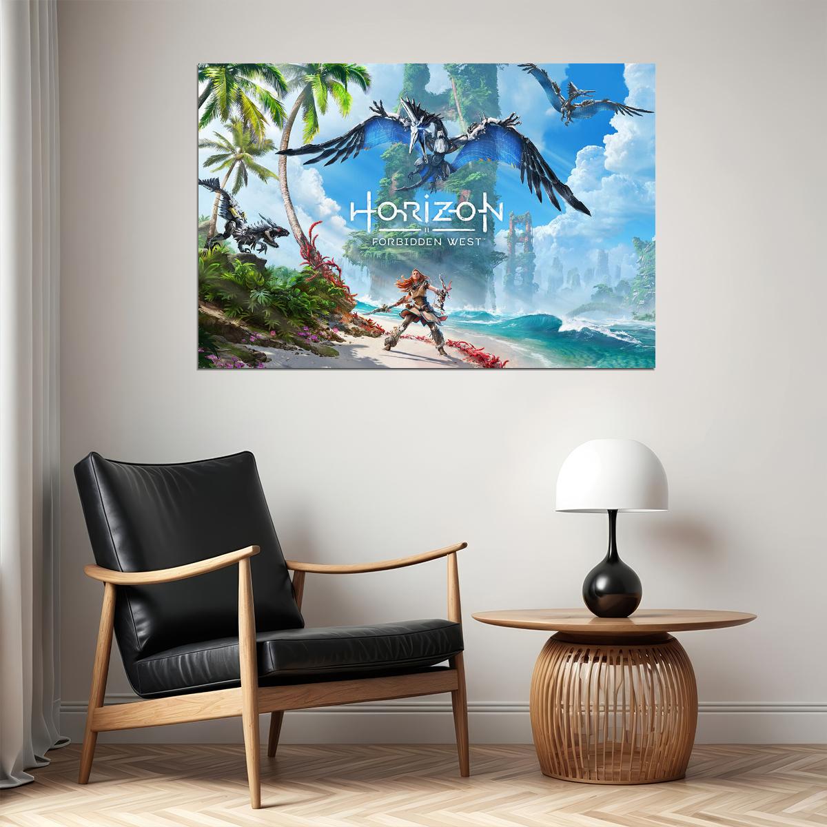 Horizon Forbidden West Video Game Action Role Playing Poster Wall Art Print Home Wall Decor