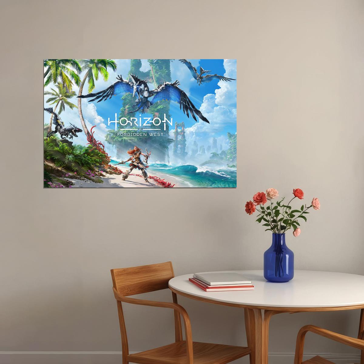 Horizon Forbidden West Video Game Action Role Playing Poster Wall Art Print Home Wall Decor