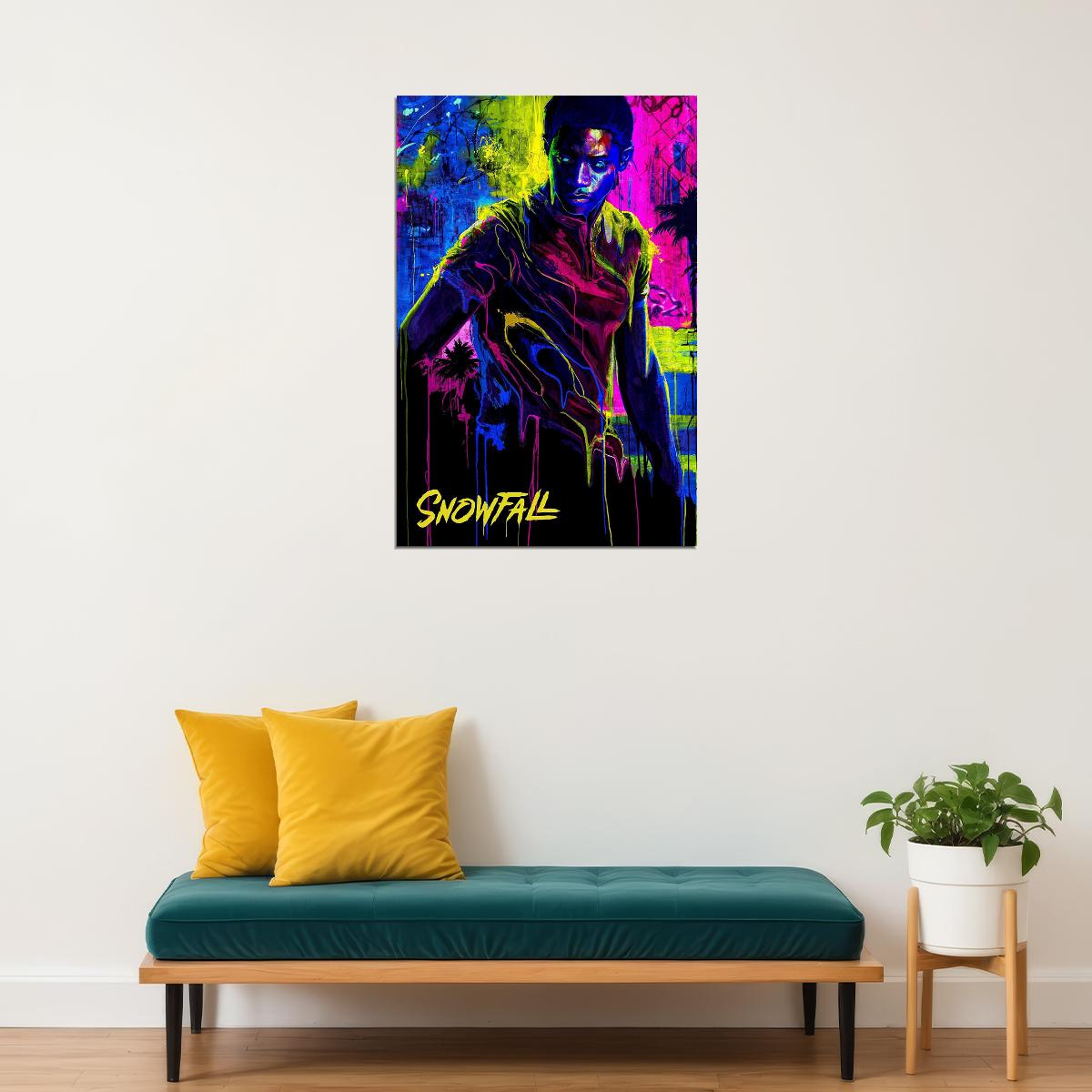 Snowfall Movie Crime Drama Adventure Action Poster Wall Art Print Home Wall Decor - xonomax
