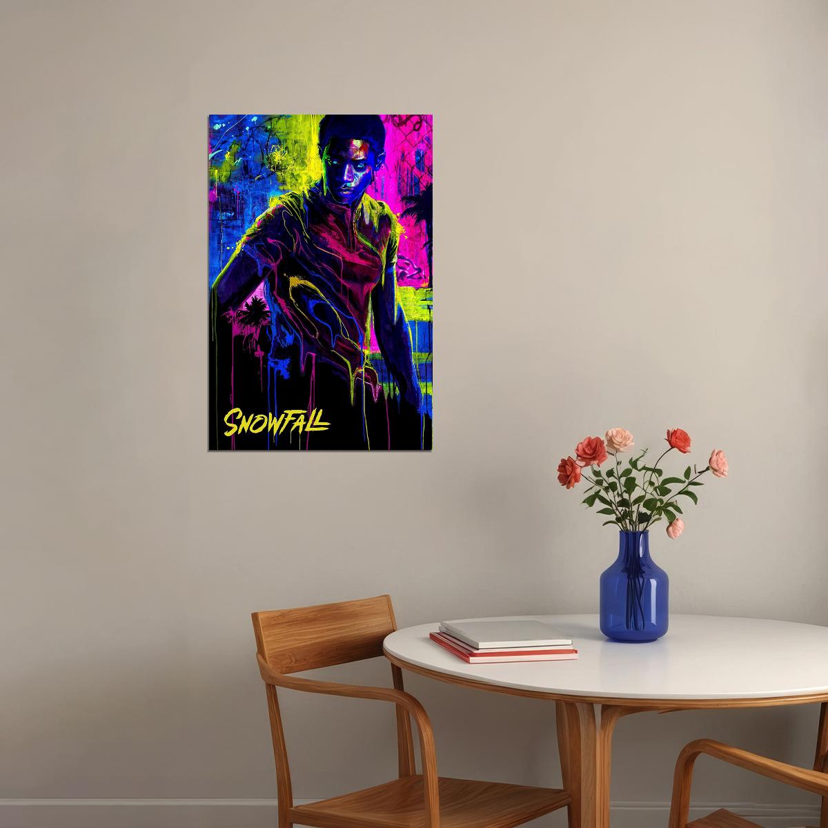 Snowfall Movie Crime Drama Adventure Action Poster Wall Art Print Home Wall Decor - xonomax