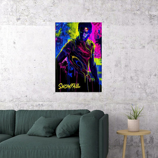 Snowfall Movie Crime Drama Adventure Action Poster Wall Art Print Home Wall Decor - xonomax