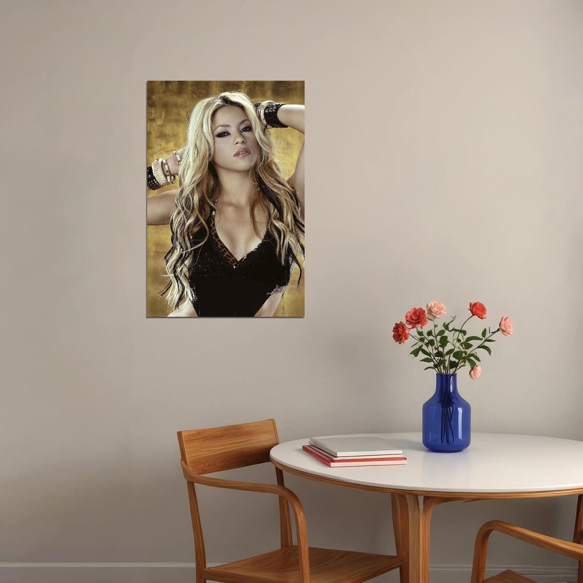 Shakira Celebrity Musician Singer Album Poster Wall Art Print Home Wall Decor - xonomax
