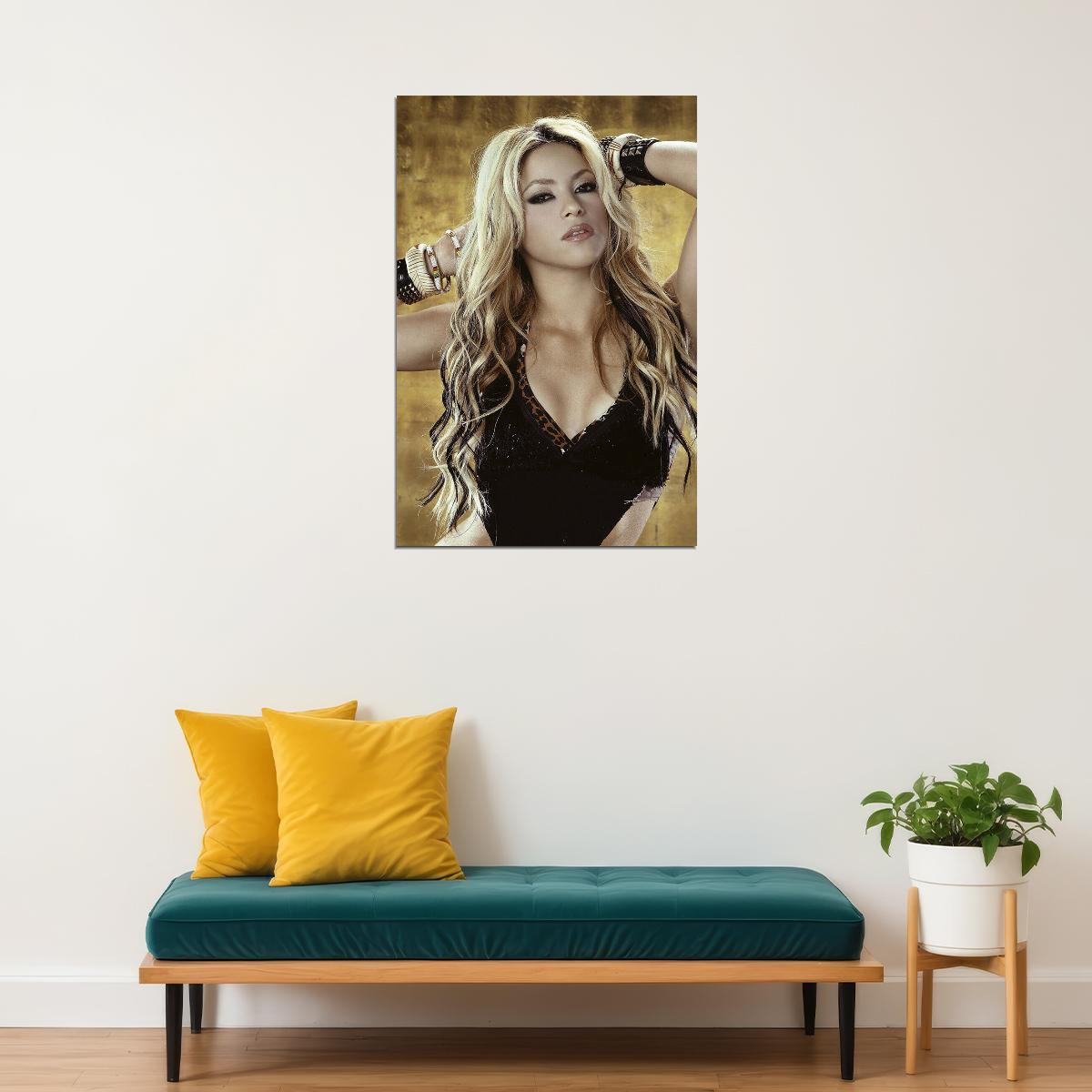 Shakira Celebrity Musician Singer Album Poster Wall Art Print Home Wall Decor - xonomax