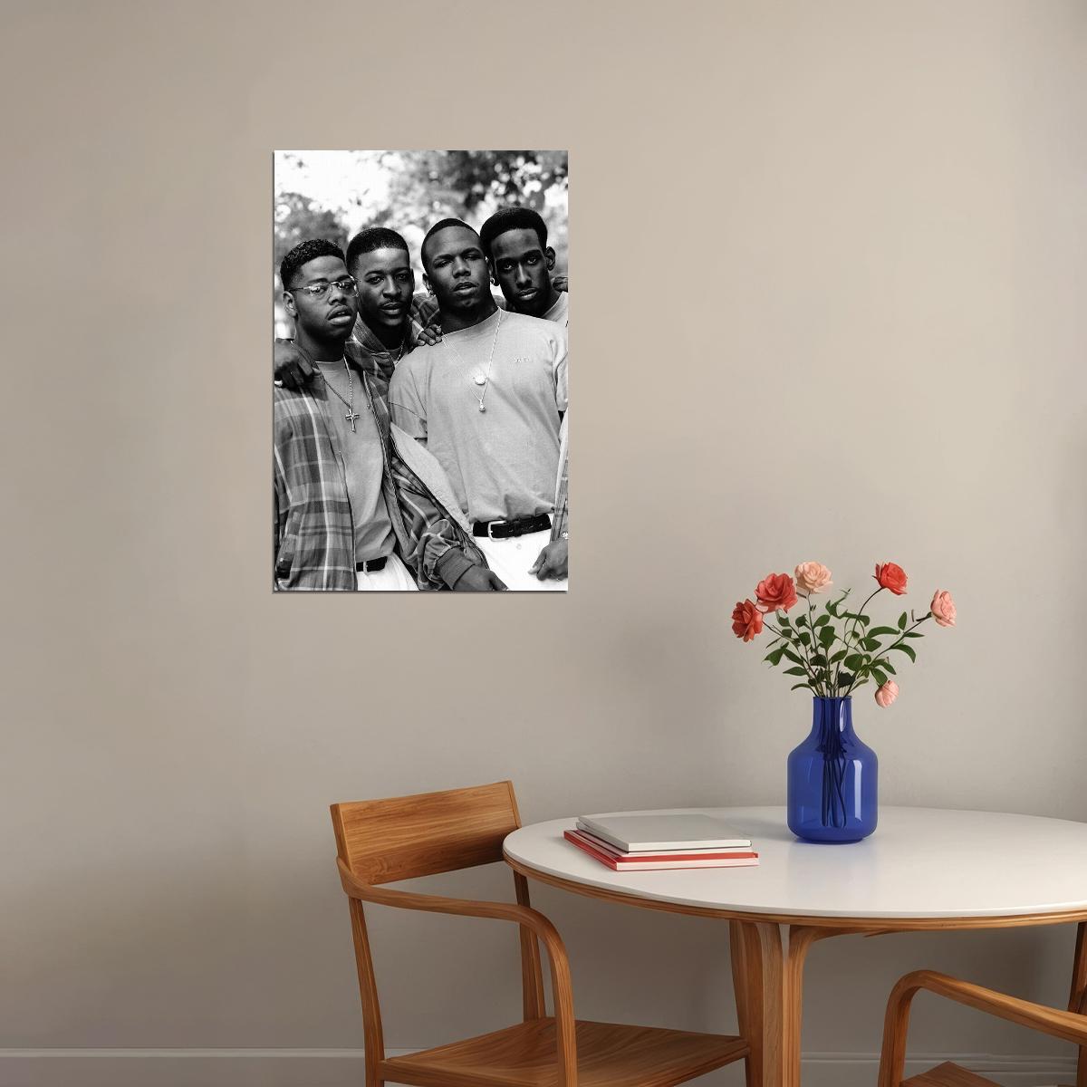 Boyz Ii Men 80s 90s Music Band Musician Poster Wall Art Print Home Wall Decor - xonomax