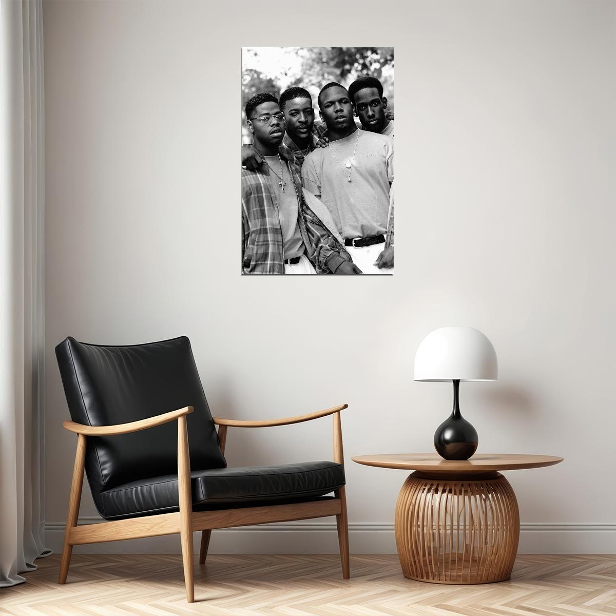 Boyz Ii Men 80s 90s Music Band Musician Poster Wall Art Print Home Wall Decor - xonomax