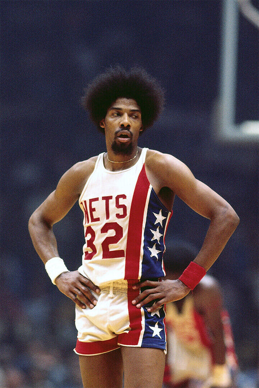 Dr J Julius Erving American Basketball Player Poster Wall Art Print Home Wall Decor - xonomax