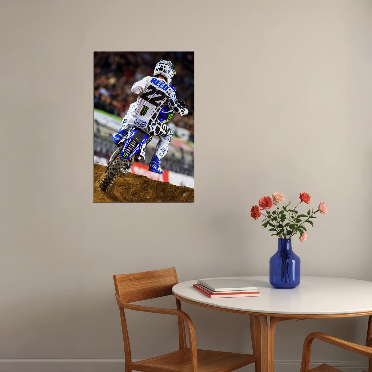 Chad Reed Motorcycle Cross Country Racing Star Poster Wall Art Print Home Wall Decor - xonomax