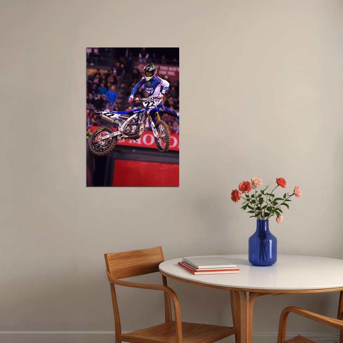 Chad Reed Motorcycle Cross Country Racing Poster Wall Art Print Home Wall Decor - xonomax