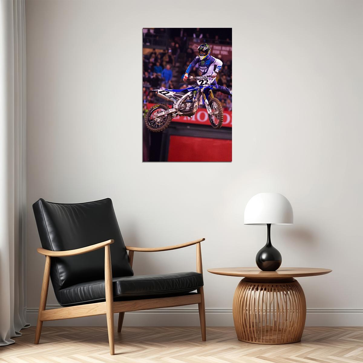 Chad Reed Motorcycle Cross Country Racing Poster Wall Art Print Home Wall Decor - xonomax