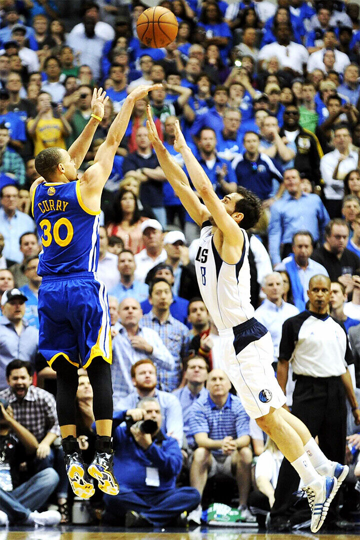 Steph Curry Game Winning Shot Basketball Poster Wall Art Print Home Wall Decor - xonomax