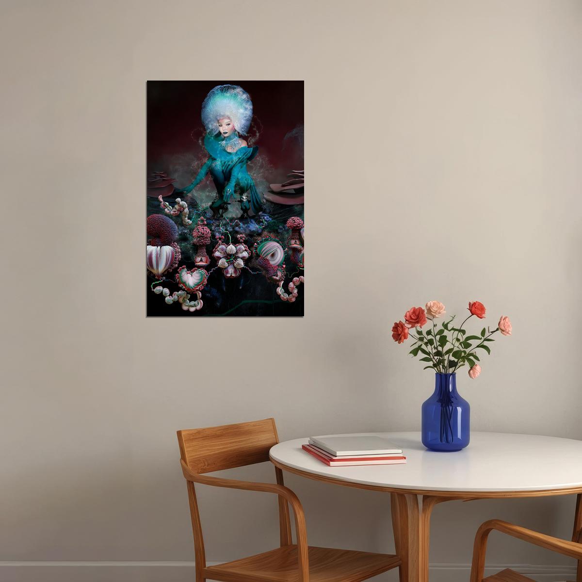 Singer Bjork Gudmundsdottir Fossora Music Album Poster Wall Art Print Home Wall Decor - xonomax