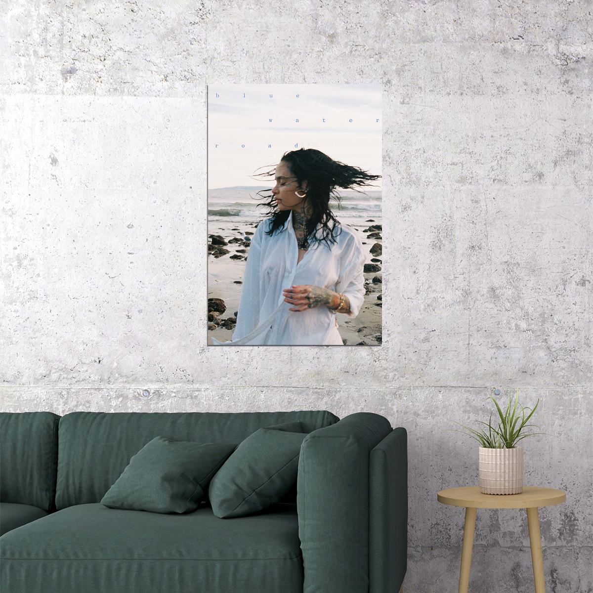Singer Kehlani Blue Water Road Music Album Poster Wall Art Print Home Wall Decor - xonomax