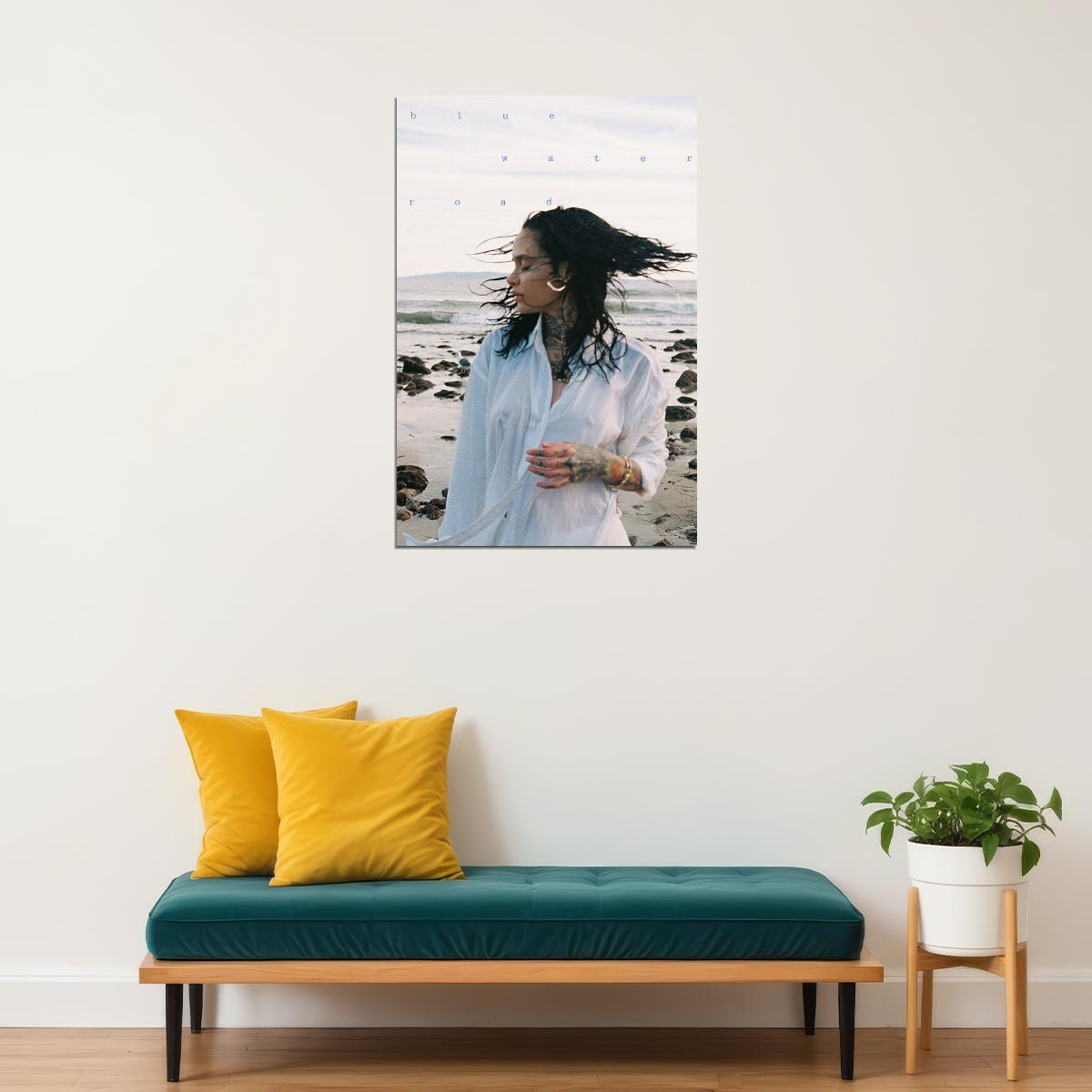 Singer Kehlani Blue Water Road Music Album Poster Wall Art Print Home Wall Decor - xonomax