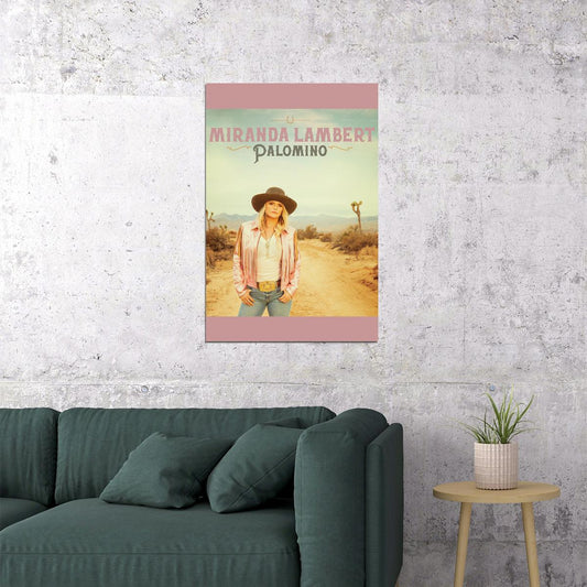 Miranda Lambert Palomino Music Album Poster Wall Art Print Home Wall Decor - xonomax