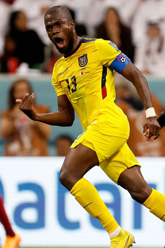Ecuador Goal World Soccer Fans 2022 Enner Valencia Poster Wall Art Print Home Wall Decor - xonomax