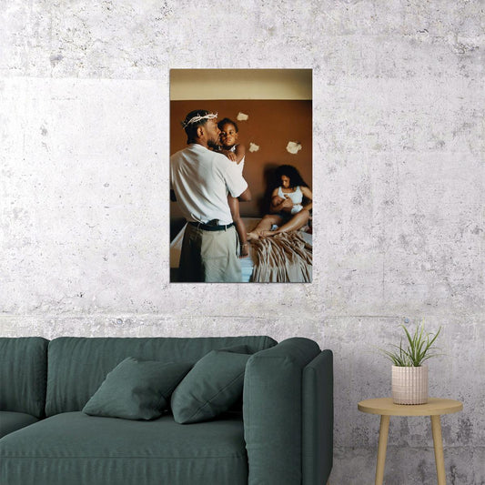 Kendrick Lamar Mr. Morale And The Big Steppers Album Poster Wall Art Print Home Wall Decor - xonomax