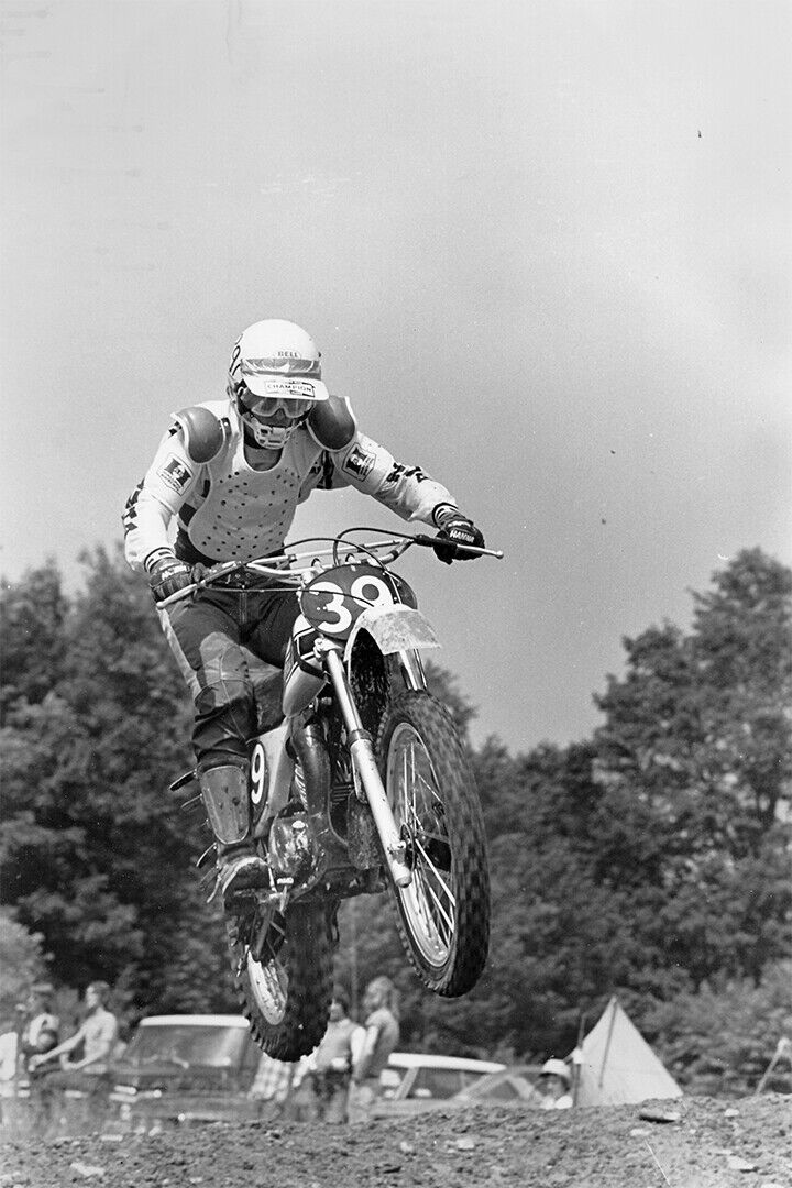 Bob Hannah Motorcycle Cross Country Driver Poster Wall Art Print Home Wall Decor - xonomax