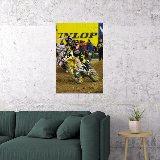 Ryan Villopoto Dirt Motorcycles Driver Artist Idol Poster Wall Art Print Home Wall Decor - xonomax