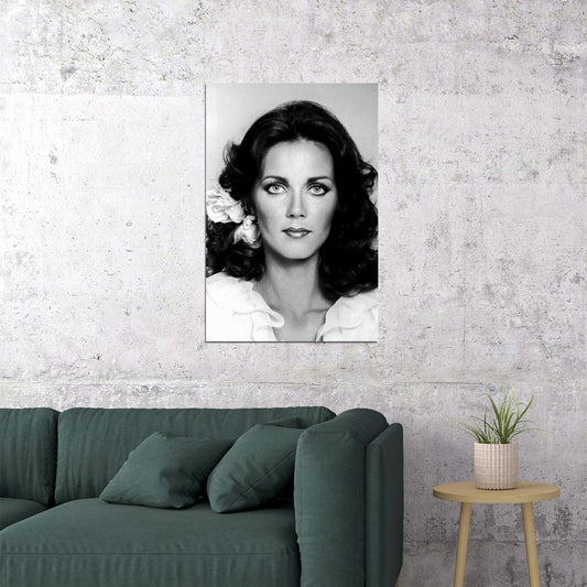 Lynda Carter Celebrity Actress Singer Star Poster Wall Art Print Home Wall Decor - xonomax