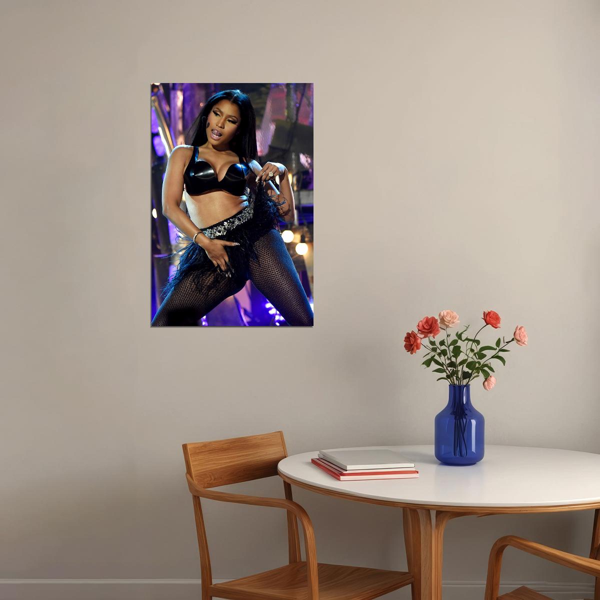 Nicki Minaj Celebrity Singer Rapper Star Poster Wall Art Print Home Wall Decor - xonomax