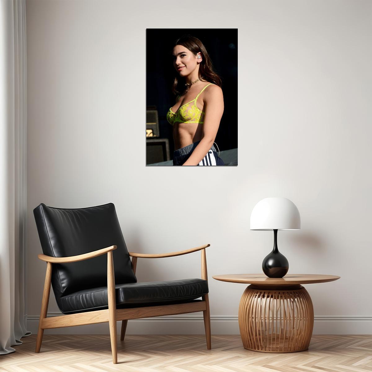 Dua Lipa Hollywood Celebrity Movie Actor Singer Poster Wall Art Print Home Wall Decor - xonomax