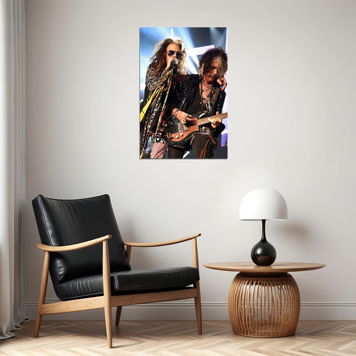 Aerosmith Music Band 80's 90's Rock Music Poster Wall Art Print Home Wall Decor - xonomax