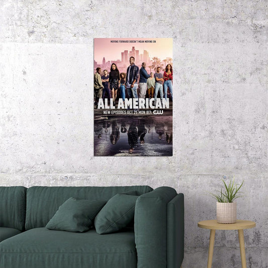 All American Movie Sport Action Drama Adventure Poster Wall Art Print Home Wall Decor - xonomax