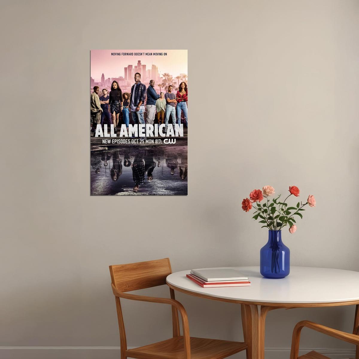 All American Movie Sport Action Drama Adventure Poster Wall Art Print Home Wall Decor - xonomax