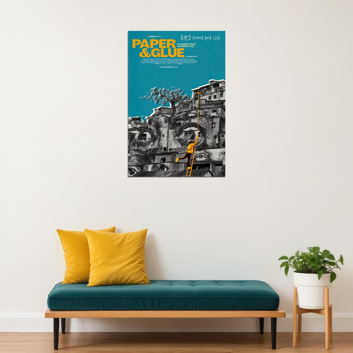 Paper And Glue Movie Documentary Poster Wall Art Print Home Wall Decor - xonomax