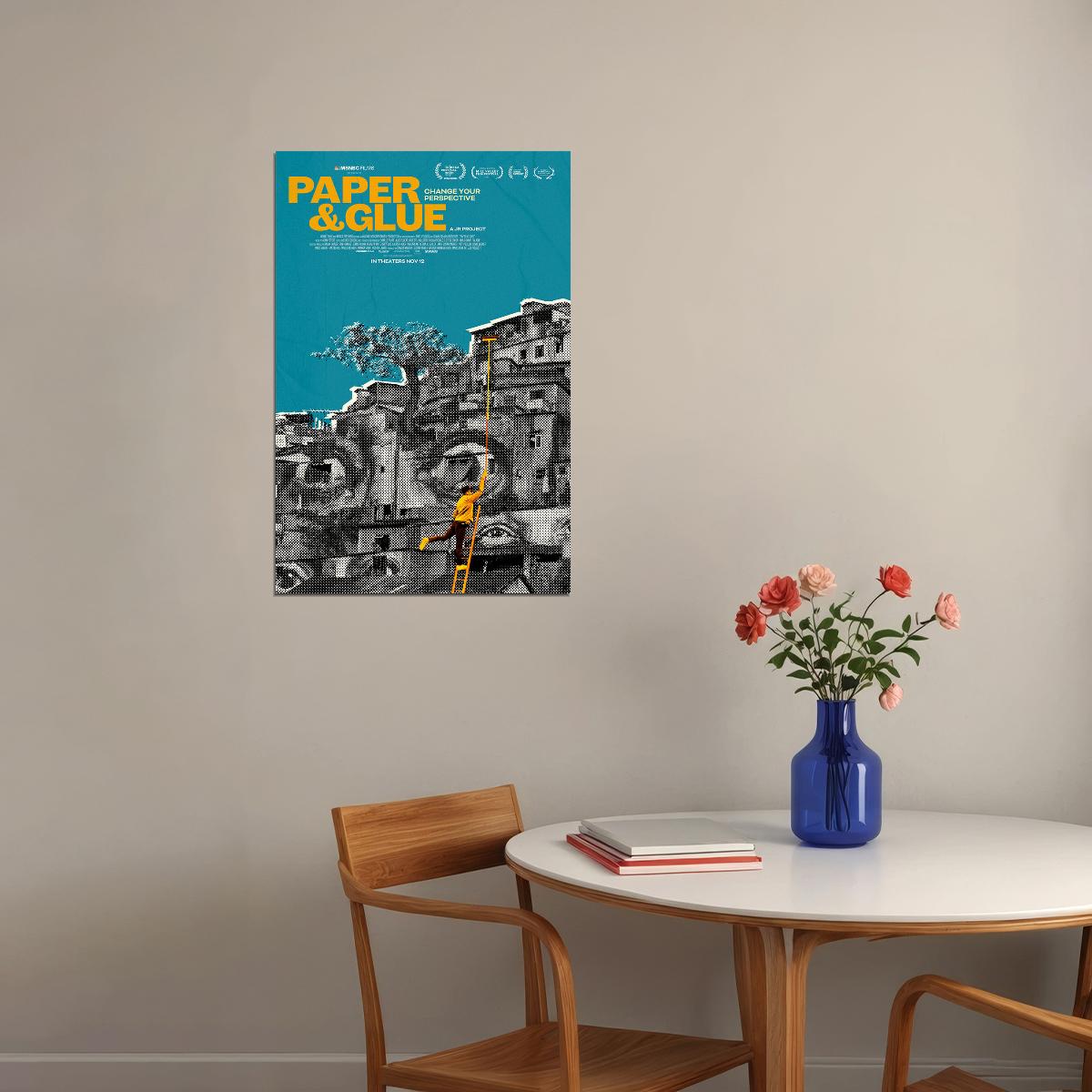 Paper And Glue Movie Documentary Poster Wall Art Print Home Wall Decor - xonomax