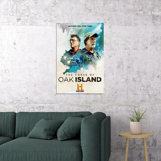 The Curse Of Oak Island Movie Reality Poster Wall Art Print Home Wall Decor - xonomax