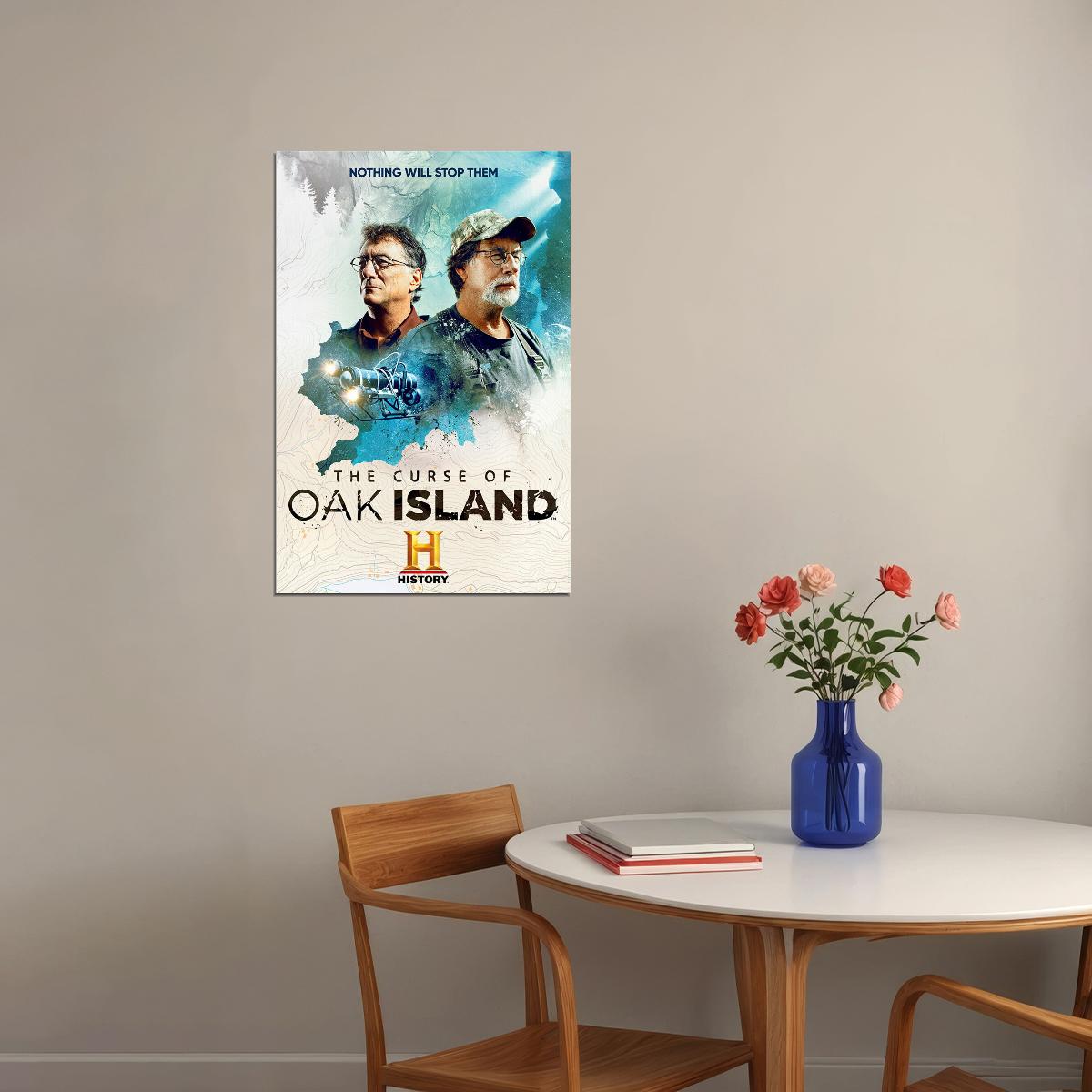The Curse Of Oak Island Movie Reality Poster Wall Art Print Home Wall Decor - xonomax