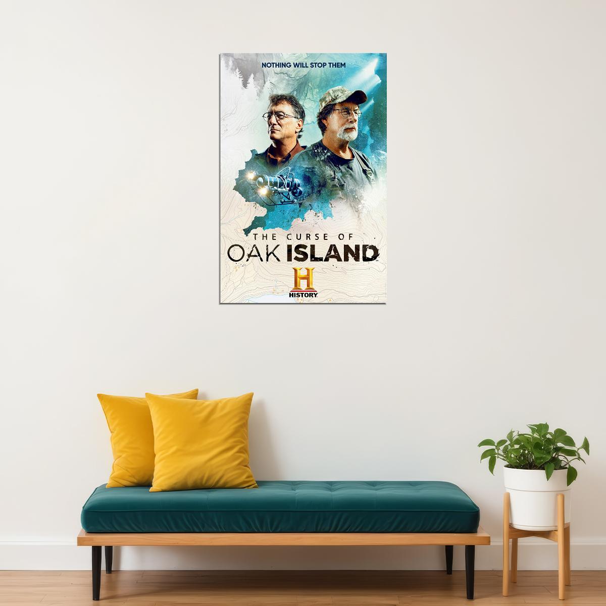 The Curse Of Oak Island Movie Reality Poster Wall Art Print Home Wall Decor - xonomax