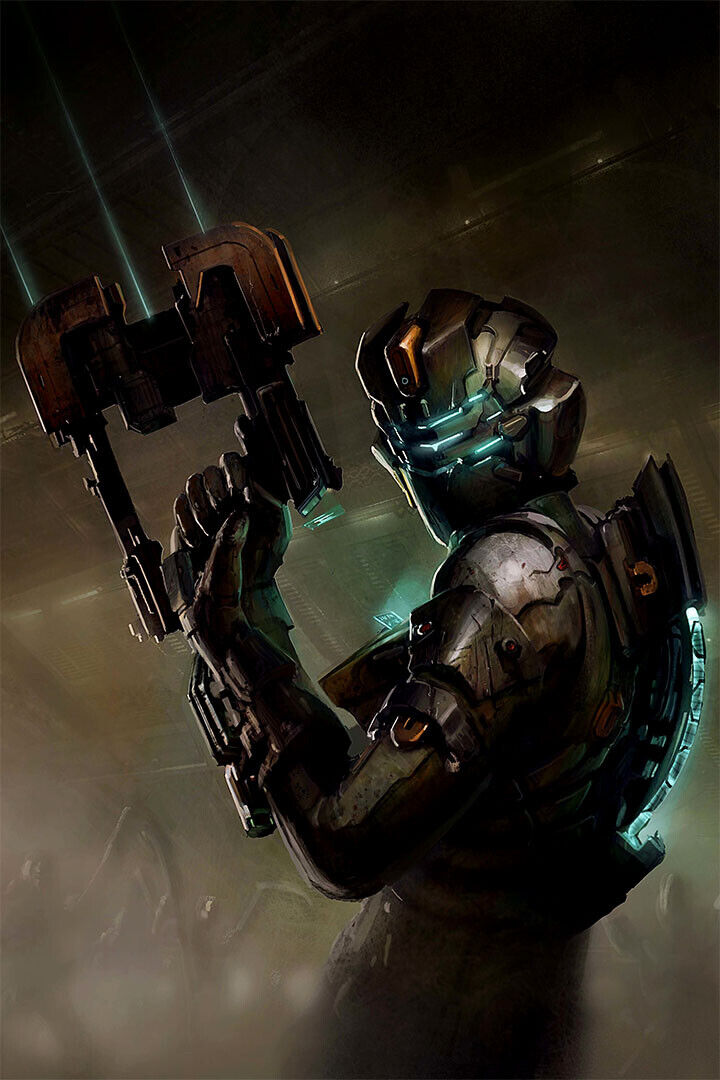 Dead Space Video Game Action Horror Poster Wall Art Print Home Wall Decor - xonomax