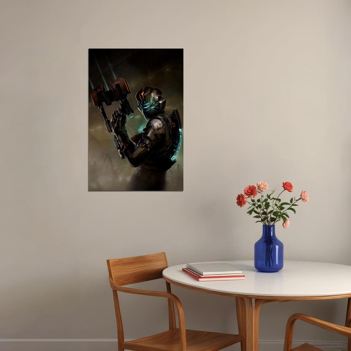 Dead Space Video Game Action Horror Poster Wall Art Print Home Wall Decor - xonomax