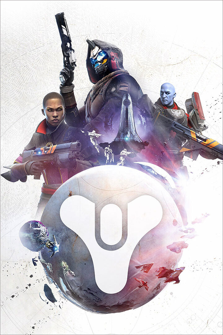Destiny 2 Multiplayer Video Game Series Poster Wall Art Print Home Wall Decor - xonomax